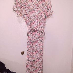 Pellini petites pastel floral dress